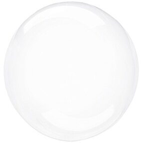 шар Сфера 3D Deco Bubble Прозрачный в упаковке 24"/60 см 1 штука